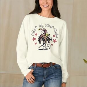 Retrobrand Ain’t My First Rodeo Sweatshirt NEW